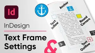 Text in InDesign selection tool, type tool, Tools, text frame, Types of text Frames : Class 2