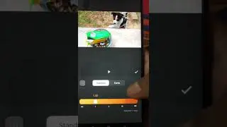 Increase Video Speed in inshot App
