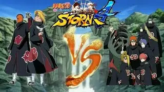 Naruto Storm 4 PT-BR: Tobi e deidara VS Akatsuki