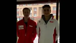 Фигуристы Самарин и Игнатов приглашают на российский этап Гран-При 2019 года