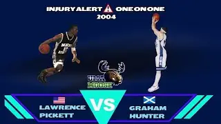 Graham Hunter vs Lawrence Pickett one on one Basketball 2004