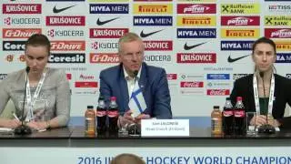 CANADA - FINLAND 17.05.2016 press-conference / КАНАДА - ФИНЛЯНДИЯ пресс-конференция
