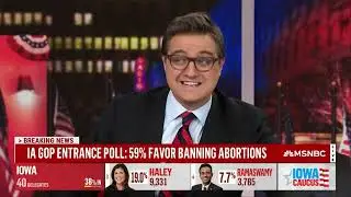 MSNBC's 2024 Iowa Caucus Coverage - 10pm to 2am [No Commercials]