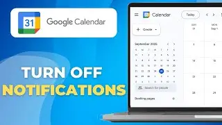 How To Turn Off Notifications In Google Calendar (Quick Demo)