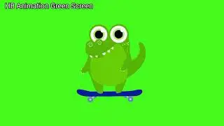 Crocodile 🐊 Animation Green Screen