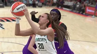 New York Liberty vs Phoenix Mercury - WNBA Today 8/26 Full Game Highlights (NBA 2K24 Sim)