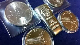 Silver Bullion Purchase: Canadian Maples, Birds of Prey Series and Scottsdale Silver