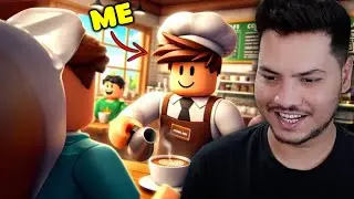 I MADE LUXUARY CAFE FOR COUPLES😍- ROBLOX - COZY CAFE TYCOON