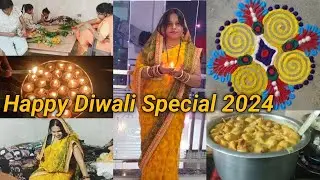 Happy Diwali Special Vlog 2024🙏 आज मैं दिखाती हुँ आप सभी को अपना सपनो घर कैसा लगा जरूर बतैयेगा#vlog