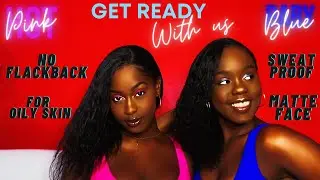 GET READY WITH US: Sister Edition | MATTE FACE Foundation Routine For Oily Skin | WOC FRIENDLY🥰