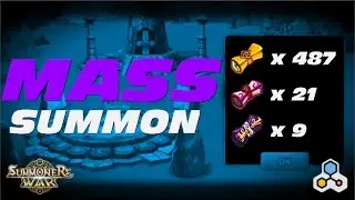 MASS SUMMON: 500+ SCROLLS !! It's time to get those SPARKS!! Summoners War Primetime