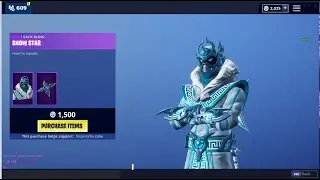 🔴 *NEW* SNOWFOOT SKIN IN FORTNITE! (Fortnite Livestream)