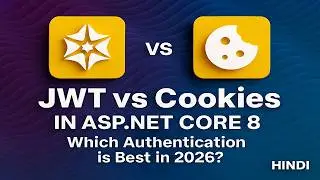 JWT VS Cookies Authentication in ASP.NET Core 8 | Which Authentication is Best in 2026?