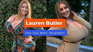 LAUREN BUTLER PLUS SIZE MODEL NO MAKEUP