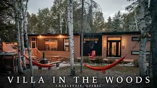 Villa in the Woods! | Cabin Tour in Charlevoix, Quebec
