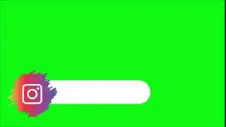 Instagram logo effect on created video Effect on video green screen sample for video editing