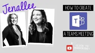 How to Create a Microsoft Teams Meeting