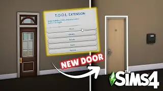 How I Replace Apartment Doors in The Sims 4 | T.O.O.L Tutorial