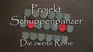 DIY Projekt Schuppenpanzer aus Sperrholz - die 2.Reihe