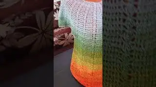 Вязаная крючком летняя футболка