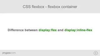 CSS flexbox - difference between display: flex and display: inline-flex