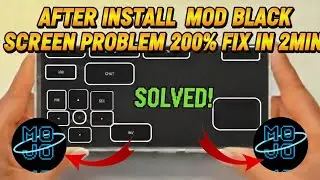 🤯How to fix black screen problem in mojo launcher 