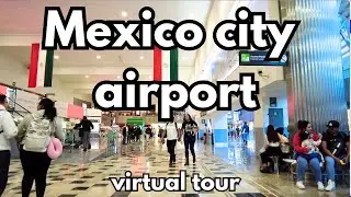 Mexico City Benito Juarez airport virtual tour