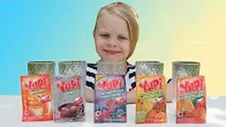 ✽ 5 Напитков YUPI со Вкусом КОЛЫ Буратино Разводим и Пробуем Drinks Yupi