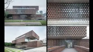 Making The Sales Center in Wenzhou TOD New Town - Curtain Wall - Cinema 4D