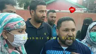 Rehbar-e-Khel and Rebar -e Janglat stage protest in press colony Srinagar,demand revocation of order