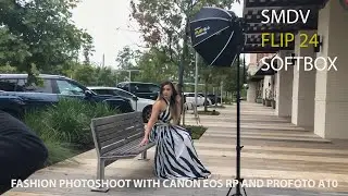 Lela BTS Photoshoot | Canon EOS RP | Profoto A10 | SMDV Flip 24