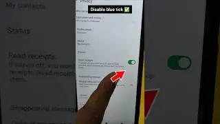 WhatsApp Blue Tick Disable ✅ | hide double tick on WhatsApp 