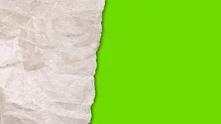 Paper Turn Green Screen Background 4K (4 Video)
