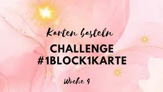#watchmecraft | Bastelchallenge Teil 4 | Karte basteln mit dunklem Designpapier #action