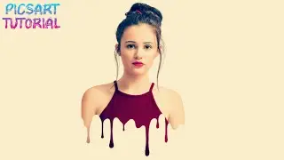 How To Make a Splatter Effect in PicsArt ||Dripping Effect || Step By Step Tutorial