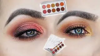 2 LOOKS |Jaclyn Hill X Morphe RING THE ALARM Eyeshadow Palette From The Vault Collection| Patty