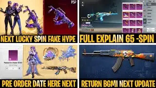BIGGEST NEWS😔Tidal M416 65-SPIN ONLY | PMWC X LUCKY SPIN HERE | NEXT PHANTASIA SIREN ULTIMATE SET 