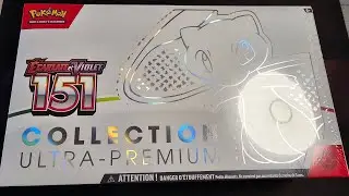 Ouverture du coffret Ultra Premium 151 Pokémon !
