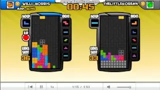 Tetris Battle 85 lines