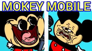 FNF Mobile vs. Mokey Full Week + Animations | Full Showcase (V-Slice Port)