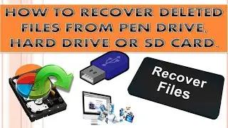 Recover deleted files Data recovery Software full tutorial