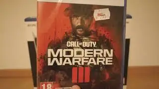 Распаковка Call of Duty Modern Warfare 3 (PS5)