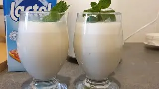 კოკტეილი... ბანანი და ვაშლი...Cocktail ....