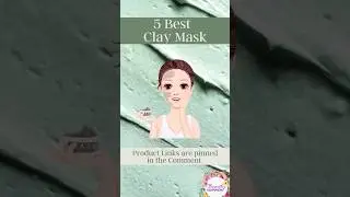 5 Best clay mask 2023 #shorts #ashortaday #claymask #facemask #skincare #bestclaymask #top #best