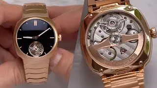 $120,000: Moser Streamliner Tourbillon Vantablack