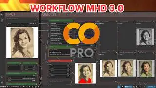 Phục hồi ảnh cũ với workflow comfyui MHD 3.0 trên Colab