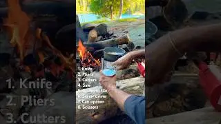 Leatherman multitool for camping