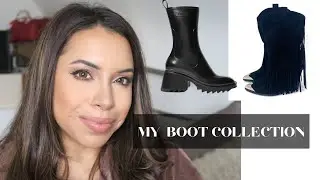 MY ENTIRE BOOT COLLECTION: Trying on all my Boots
