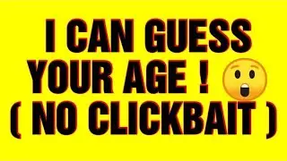 You won’t believe how Accurately we can guess your Age ! 🤯🔥🔥