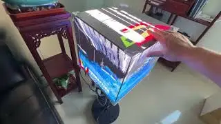 gob led cube shooting within one meter